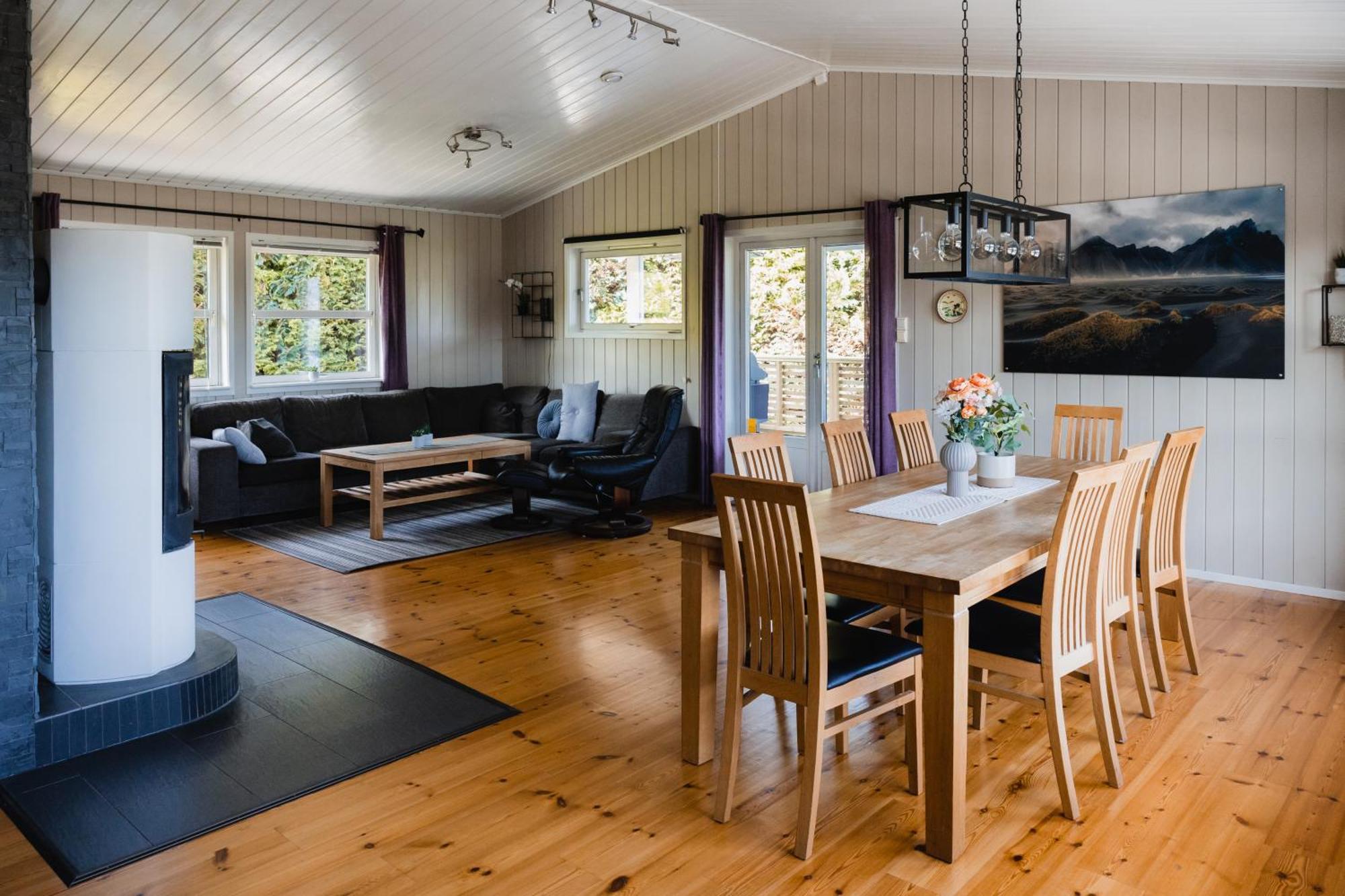 Leilighet Med Flott Uteplass Ulefoss Kültér fotó